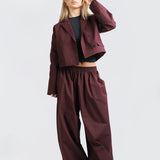 Balloon Twin Set - Burgundy