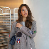 Chic Patch Blazer - beige