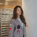 Chic Patch Blazer - beige