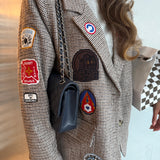 Chic Patch Blazer - beige