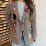 Chic Patch Blazer - beige