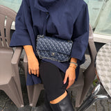Cape Trench Coat - dark blue