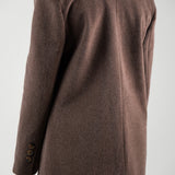 Fur Touch Blazer – brown