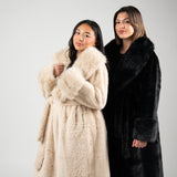Soft Luxe Faux Fur Coat – Black