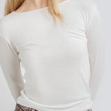See Through Longsleeve - White