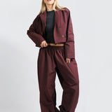 Balloon Twin Set - Burgundy
