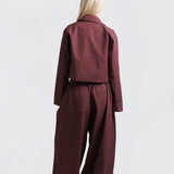 Balloon Twin Set - Burgundy