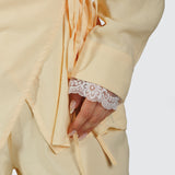 Lace Wrap Twin Set – Butter Yellow