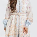 Princess Mini Dress - Light Blue