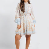 Princess Mini Dress - Light Blue