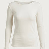 See Through Longsleeve - White