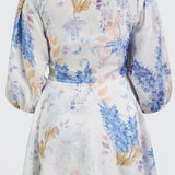 Floral Half‑Sleeve Dress