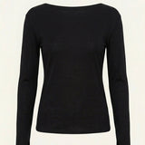 See Through Longsleeve - Black