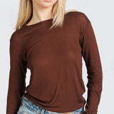 See Trough Longsleeve - Brown